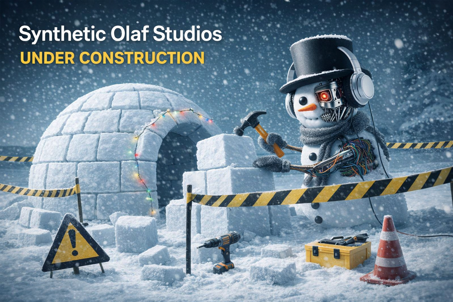 Synthetic Olaf Studios — Under Construction
